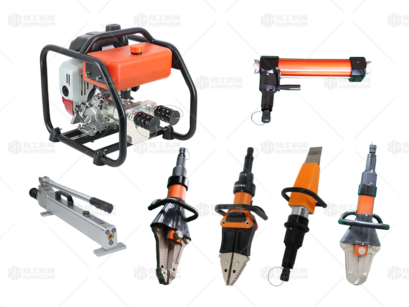 液壓破拆工具組合